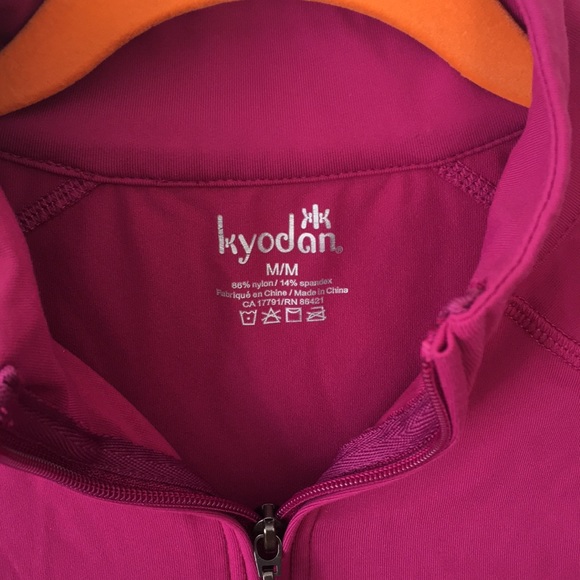 Kyodan workout zip up size M - Picture 3 of 5
